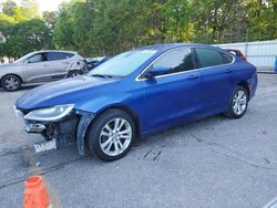 Salvage cars for sale at Austell, GA auction: 2016 Chrysler 200 Limited