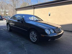 Salvage cars for sale at North Billerica, MA auction: 2002 Mercedes-Benz CL 500