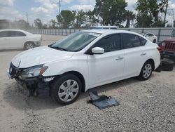 Nissan Sentra Vehiculos salvage en venta: 2016 Nissan Sentra S