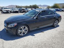 Salvage cars for sale at Las Vegas, NV auction: 2015 Mercedes-Benz C300