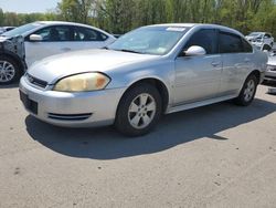 Chevrolet Impala LT salvage cars for sale: 2010 Chevrolet Impala LT