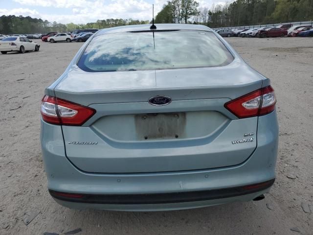 2013 Ford Fusion SE Hybrid