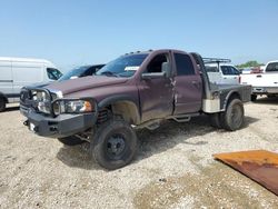 Salvage cars for sale from Copart Wilmer, TX: 2004 Dodge RAM 2500 ST