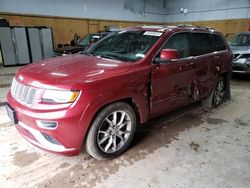 Salvage cars for sale at Kincheloe, MI auction: 2015 Jeep Grand Cherokee Summit