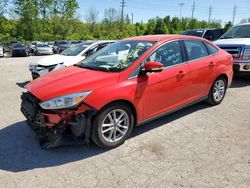 Salvage cars for sale from Copart Bridgeton, MO: 2016 Ford Focus SE