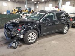 Salvage cars for sale from Copart Blaine, MN: 2018 Subaru Outback 2.5I Premium