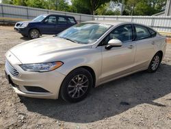 Salvage cars for sale at Chatham, VA auction: 2017 Ford Fusion S