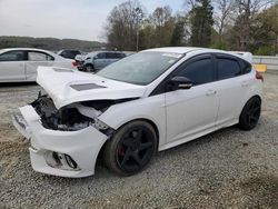 Salvage cars for sale from Copart Concord, NC: 2017 Ford Focus ST
