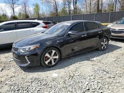 Salvage cars for sale from Copart Waldorf, MD: 2017 KIA Optima SX
