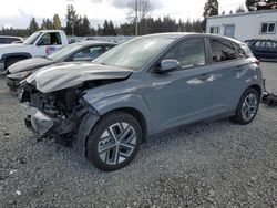 Salvage cars for sale from Copart Graham, WA: 2023 Hyundai Kona SE