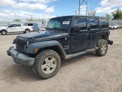 Salvage cars for sale at Oklahoma City, OK auction: 2016 Jeep Wrangler Unlimited Sport