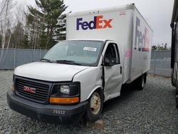 Salvage trucks for sale at Elmsdale, NS auction: 2014 GMC Savana Cutaway G3500