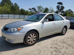 Toyota Camry salvage cars for sale: 2002 Toyota Camry LE