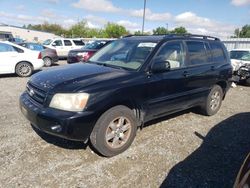 Salvage cars for sale from Copart Sacramento, CA: 2004 Toyota Highlander Base
