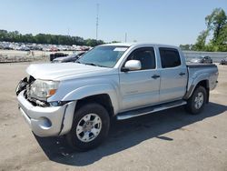 Salvage cars for sale from Copart Dunn, NC: 2008 Toyota Tacoma Double Cab Prerunner