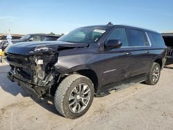 Salvage cars for sale at Houston, TX auction: 2023 Chevrolet Suburban C1500  LS