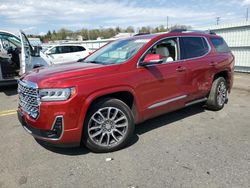 Salvage cars for sale from Copart Pennsburg, PA: 2021 GMC Acadia Denali