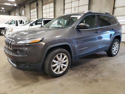 Jeep salvage cars for sale: 2016 Jeep Cherokee Limited