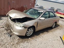 Salvage cars for sale from Copart Hueytown, AL: 2002 Toyota Camry LE