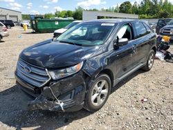 Salvage cars for sale at Memphis, TN auction: 2017 Ford Edge SE