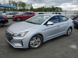 Salvage cars for sale from Copart Spartanburg, SC: 2019 Hyundai Elantra SEL