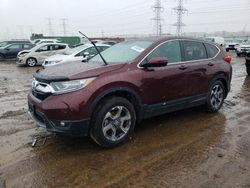 Salvage cars for sale from Copart Elgin, IL: 2017 Honda CR-V EX