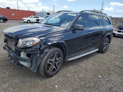 Mercedes-Benz GLS-Class salvage cars for sale: 2017 Mercedes-Benz GLS 550 4matic