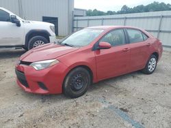 Vehiculos salvage en venta de Copart Grenada, MS: 2014 Toyota Corolla L