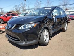 Salvage cars for sale at New Britain, CT auction: 2018 Nissan Rogue Sport S