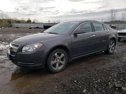 Salvage cars for sale at Columbia Station, OH auction: 2012 Chevrolet Malibu 1LT