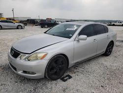 Salvage cars for sale from Copart New Braunfels, TX: 2007 Lexus GS 350
