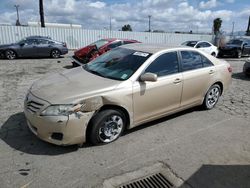 Salvage cars for sale at Van Nuys, CA auction: 2010 Toyota Camry Base