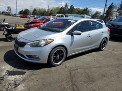 Buy Salvage Cars For Sale now at auction: 2014 KIA Forte EX