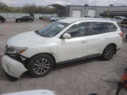 Nissan Pathfinder salvage cars for sale: 2015 Nissan Pathfinder S