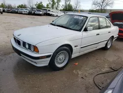 Salvage cars for sale at Bridgeton, MO auction: 1995 BMW 525 I Automatic