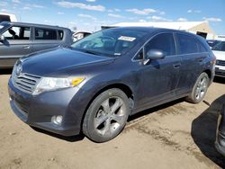 Salvage cars for sale from Copart Brighton, CO: 2011 Toyota Venza