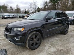 Salvage cars for sale from Copart Mendon, MA: 2014 Jeep Grand Cherokee Limited