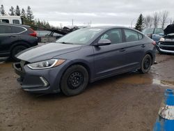 Vehiculos salvage en venta de Copart Bowmanville, ON: 2018 Hyundai Elantra SEL