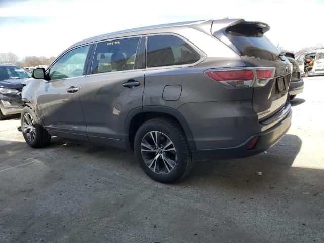 2016 Toyota Highlander XLE