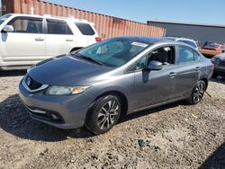 Salvage cars for sale from Copart Hueytown, AL: 2013 Honda Civic EXL
