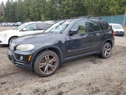 Salvage cars for sale at Graham, WA auction: 2008 BMW X5 4.8I