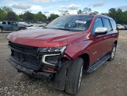 Salvage cars for sale from Copart Madisonville, TN: 2022 Chevrolet Tahoe K1500 Premier
