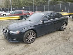 Salvage cars for sale at Waldorf, MD auction: 2013 Audi A4 Premium Plus