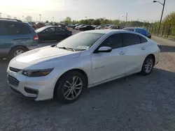 Chevrolet salvage cars for sale: 2017 Chevrolet Malibu LT