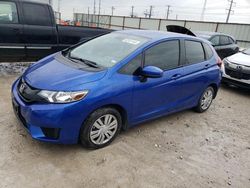 Salvage cars for sale at Haslet, TX auction: 2015 Honda FIT LX