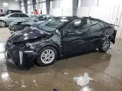 Salvage cars for sale at Ham Lake, MN auction: 2021 Toyota Prius LE