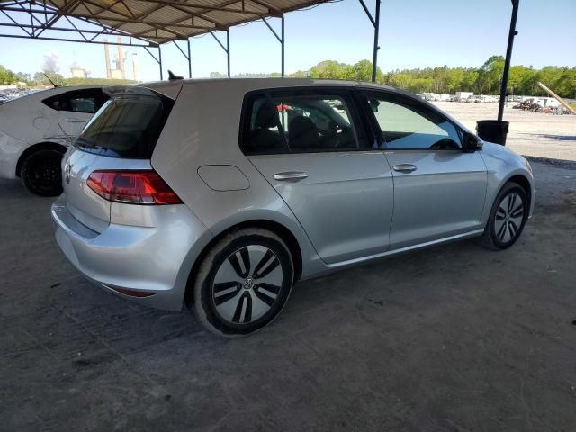 2016 Volkswagen E-GOLF SE