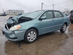 Salvage cars for sale from Copart Chicago Heights, IL: 2005 Toyota Corolla CE