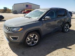 Salvage cars for sale from Copart Amarillo, TX: 2020 Jeep Compass Limited