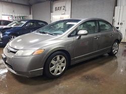 Honda salvage cars for sale: 2008 Honda Civic LX